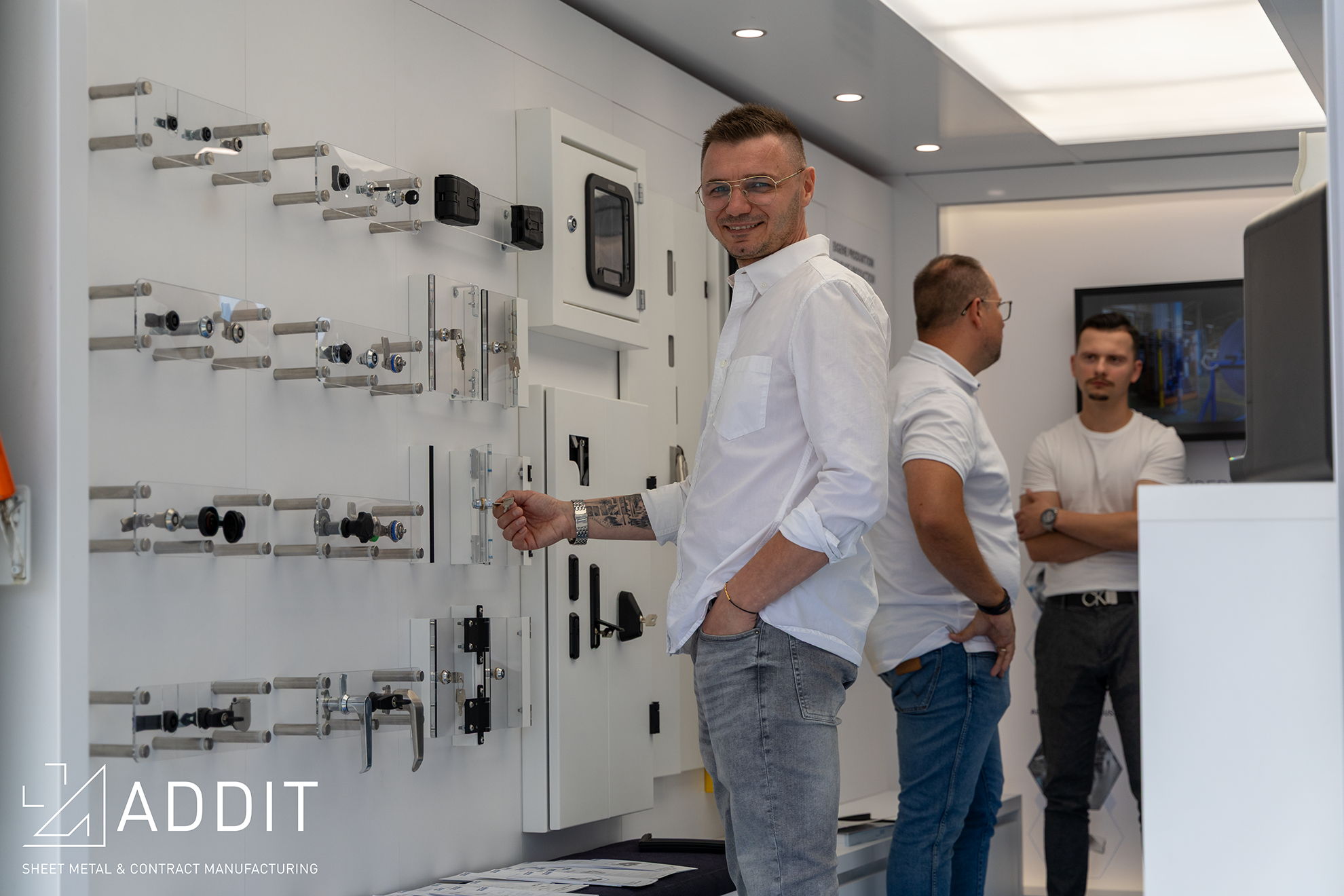 Photo showcasing EMKA's Roadshow truck